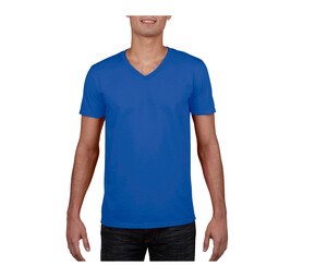 Gildan GN646 - Softstyle™ V-Hals T-Shirt Koningsblauw