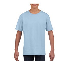 Gildan GN649 - Softstyle Jeugd T-shirt Lichtblauw