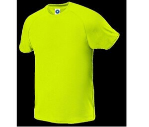 Starworld SW300 - Sport T-shirt Fluorescerend geel