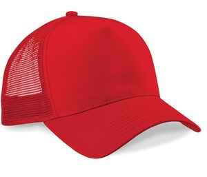 Beechfield BF640 - Trucker Met Gaas Klassiek Rood/Klassiek Rood