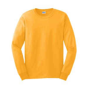 Gildan GN186 - Ultra Katoen T-shirt Lange Mouw voor volwassenen Goud