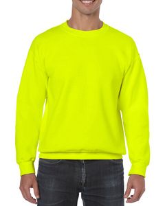 Gildan GN910 - Sweatshirt van zware kwaliteit voor volwassenen Met Ronde Hals Fluogeel