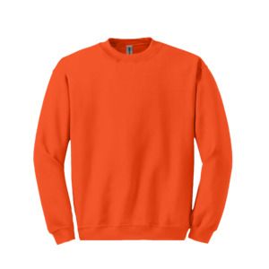 Gildan GN910 - Sweatshirt van zware kwaliteit voor volwassenen Met Ronde Hals Oranje