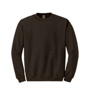 Gildan GN910 - Heavy Blend Adult Sweatshirt Met Ronde Hals Donkere Chocolade