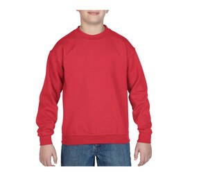 Gildan GN911 - Sweatshirt met ronde hals voor kinderen Rood