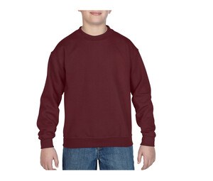 Gildan GN911 - Sweatshirt met ronde hals voor kinderen Maroon