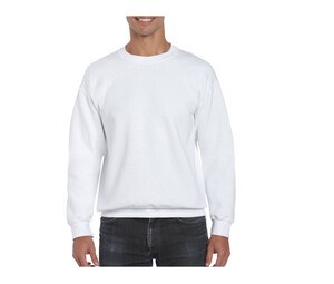 Gildan GN920 - Dryblend Adult Sweatshirt Met Ronde Hals Wit
