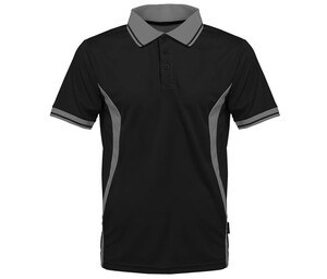 Pen Duick PK105 - Sport Polo-Shirt Zwart/Titanium