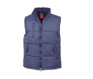 Result RS088 - Ultra gevoerde bodywarmer Marine