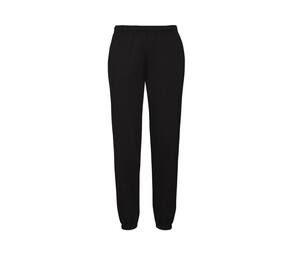 Fruit of the Loom SC290 - Joggingbroek Met Elastische Boorden zwart