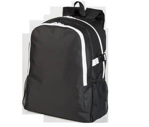 Black&Match BM905 - Sport Backpack Zwart/Wit