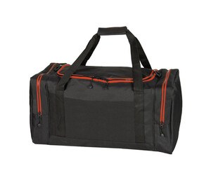 Black&Match BM907 - Sport Tas 55 Zwart/oranje