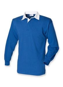 Front row FR100 - Klassiek rugby shirt Koningsblauw