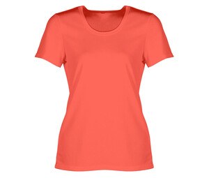 Zonder Label SE101 - Sport T-shirt Zonder Etiketten Fluorescerend oranje
