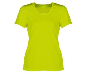 Zonder Label SE101 - Sport T-shirt Zonder Etiketten Fluorescerend geel