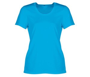 Zonder Label SE101 - Sport T-shirt Zonder Etiketten Elektrisch blauw