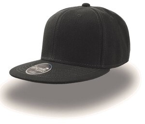 Atlantis AT013 - Snap Back Cap Zwart