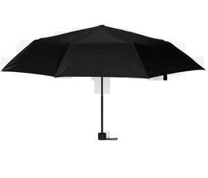 Black&Match BM920 - Mini Inklapbare Paraplu Zwart/Zwart