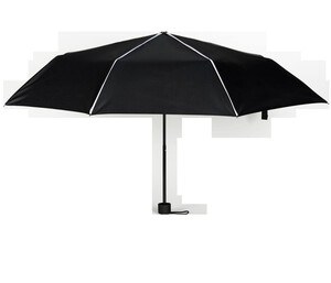Black&Match BM920 - Mini Inklapbare Paraplu Zwart/Wit