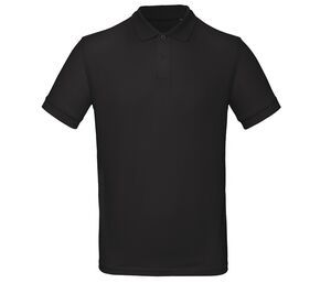 B&C BC400 - Inspire Polo-Shirt Heren Zwart