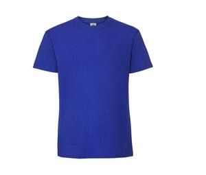 Fruit of the Loom SC200 - Ringgesponnen Premium T-Shirt Koningsblauw