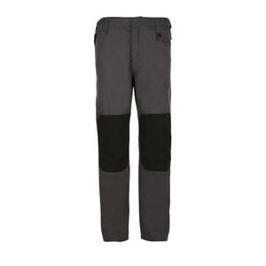 SOL'S 01560 - METAL PRO Workwear Broek Heren Tweekleurig Donkergrijs / Zwart