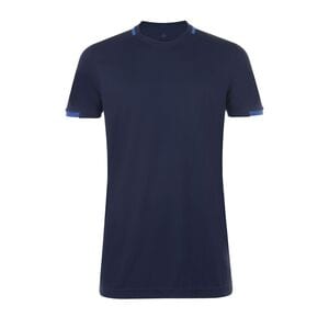 SOL'S 01717 - CLASSICO Contrasterende Shirt Volwassenen Frans marineblauw/koningsblauw