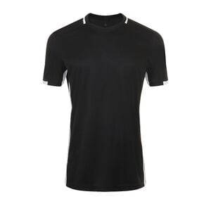SOL'S 01717 - CLASSICO Contrasterende Shirt Volwassenen Zwart / Wit