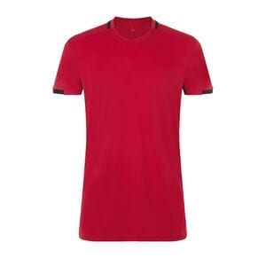 SOL'S 01717 - CLASSICO Contrasterende Shirt Volwassenen Rood / Zwart