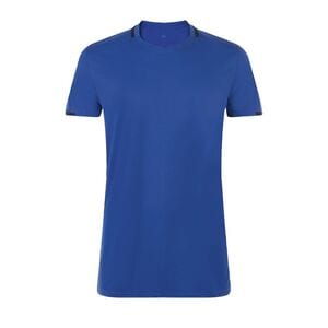 SOL'S 01717 - CLASSICO Contrasterende Shirt Volwassenen Koningsblauw/Franse marine