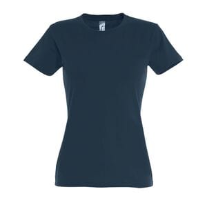 SOL'S 11502 - Imperial WOMEN Dames T Shirt Ronde Hals Petroleum Blauw