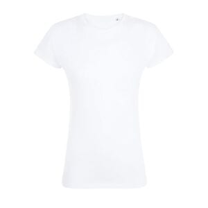 SOL'S 01705 - MAGMA WOMEN Tee Shirt Dames Voor Sublimatie Wit