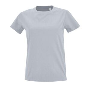 SOLS 02080 - Imperial FIT WOMEN Dames Nauwaansluitend T Shirt Met Ronde Hals