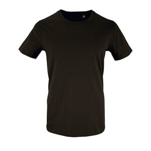 SOL'S 02076 - Milo Men Heren T Shirt Met Korte Mouwen Diepzwart