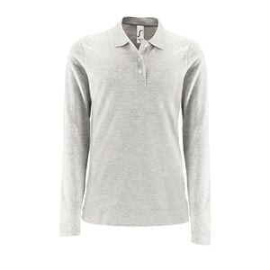 SOLS 02083 - Perfect Lsl Women Dames Pique Poloshirt Met Lange Mouwen