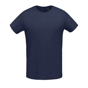 SOL'S 02855 - Martin Men Heren Nauwsluitend Jersey T Shirt Met Ronde Hals Franse marine