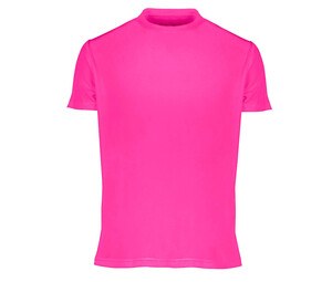 Zonder label SE100 - Sport T-Shirt Zonder Label Heren Fluorescerend Roze