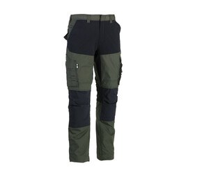 Donker kaki/zwart