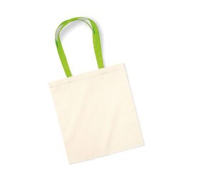 Westford mill W101C - Bag For Life Boodschappentas Met Gekleurde Handvaten