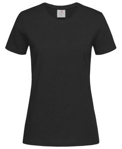 Stedman STE2600 - T-shirt met ronde hals voor vrouwen Classic-T Zwart Opaal