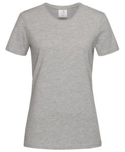 Stedman STE2600 - T-shirt met ronde hals voor vrouwen Classic-T Grijze Heide