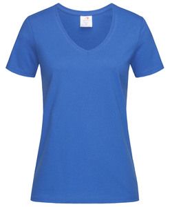 Stedman STE2700 - V-hals T-shirt voor vrouwen Helder Royal
