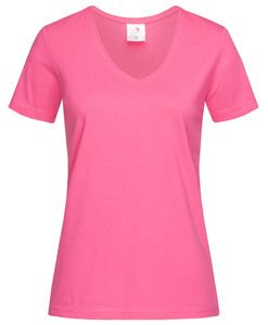 Stedman STE2700 - V-hals T-shirt voor vrouwen Zoet roze