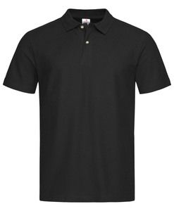 Stedman STE3000 - Poloshirt met korte mouwen voor mannen Zwart Opaal