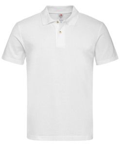 Stedman STE3000 - Poloshirt met korte mouwen voor mannen Wit