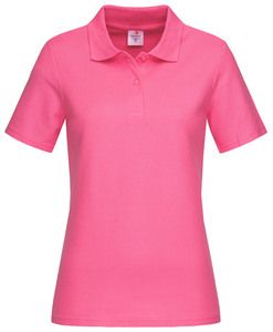 Stedman STE3100 - Poloshirt met korte mouwen voor vrouwen Zoet roze