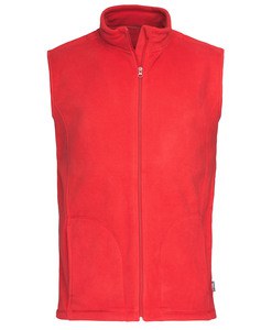 Stedman STE5010 - Fleece vest voor mannen Scharlaken rood