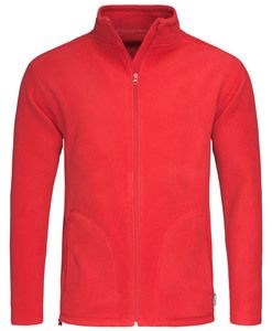 Stedman STE5030 - Fleece jas voor mannen Active Scharlaken rood