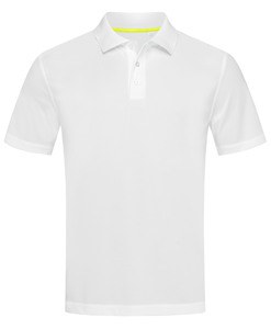 Stedman STE8450 - Poloshirt met korte mouwen voor mannen ActiveDry  Wit