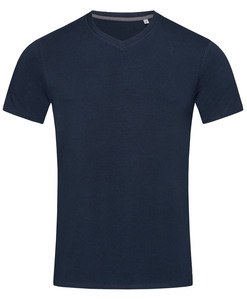 Stedman STE9610 - V-hals T-shirt voor mannen Clive Blauw